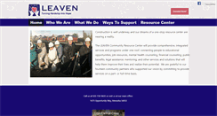 Desktop Screenshot of leavenfoxcities.org